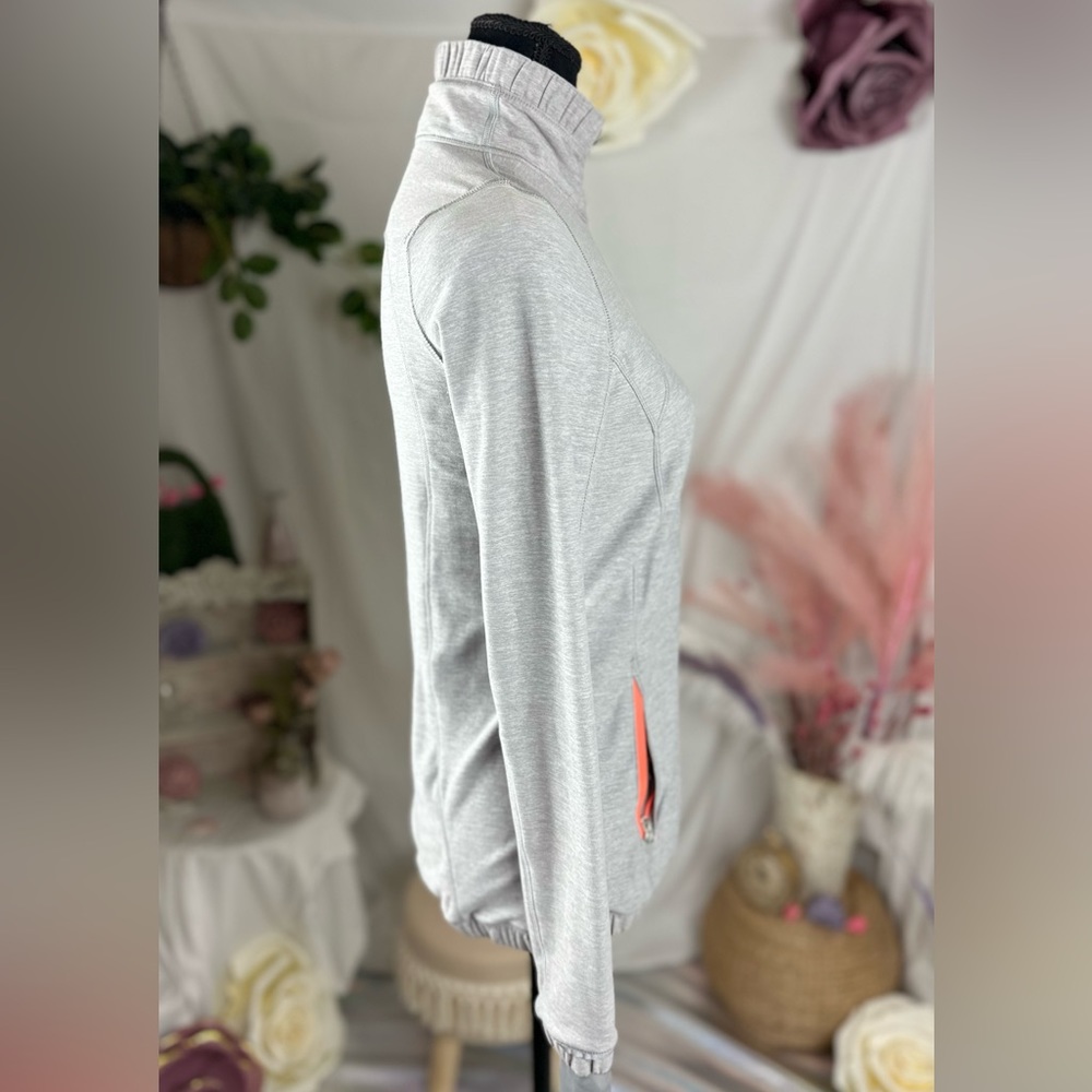 Lululemon Forthright Half Zip Jacket In Heather G… - image 2